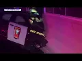 Crash ends with Minnesota State Patrol squad car in house