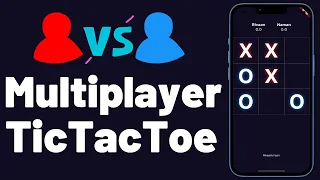 Multi Player TicTacToe Game App using Flutter Node Express and Socket - Full Stack Development