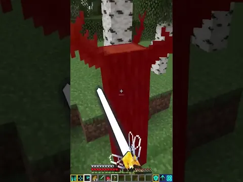 Protecting ALING ULING Using LIGHT SABER in Minecraft