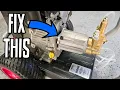 How To Diagnose and Replace a Pressure Washer Water Pump
