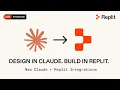 Design in Claude Build in Replit