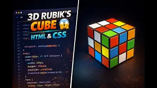 Create a 3D Rubik s Cube with HTML CSS Step-by-Step Tutorial Coding for Beginners