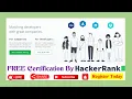 Hackerrank Free Courses With Certificate Hackerrank