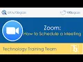 PGCPS Zoom How to Schedule a Meeting