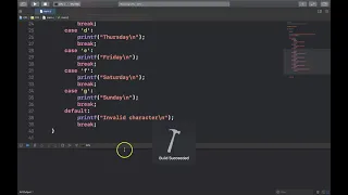 C Programming Language 1 Switch Statement