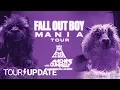 Fall Out Boy is Bringing M A N I A On The Road Tour Update