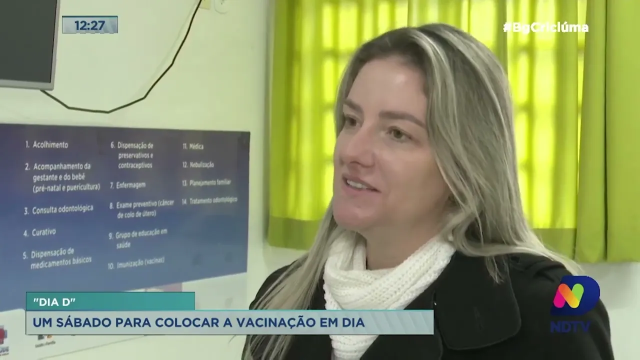 Sábado para colocar a vacinação em dia em todo o país