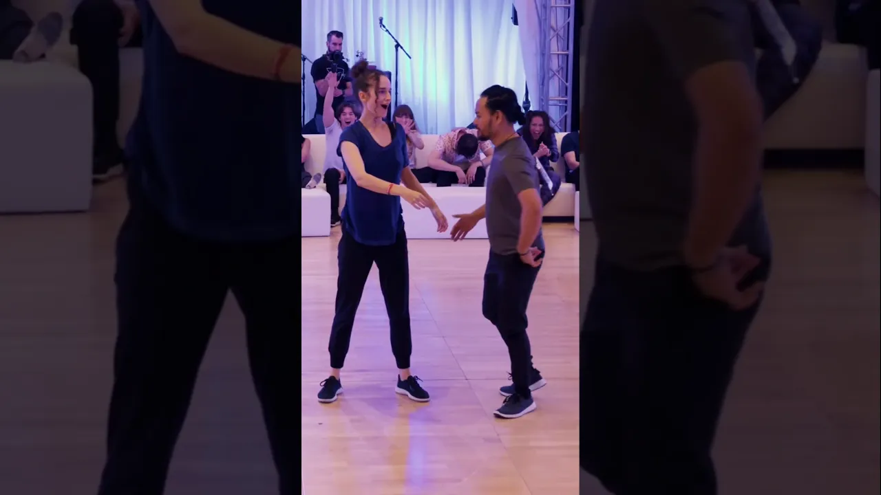 I got him back 😜😂🤣 #improv #westcoastswing