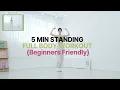 5 MIN MORNING WORKOUT l Weight Loss & Slim Body l Beginners Friendly (All Standing & No Jumping)