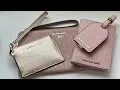 Michael Kors Unboxing Large Wristlet Coin Purse Passport Bag Tag