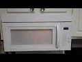 Cool feature of this Lowes Unbranded Over-the-range Microwave