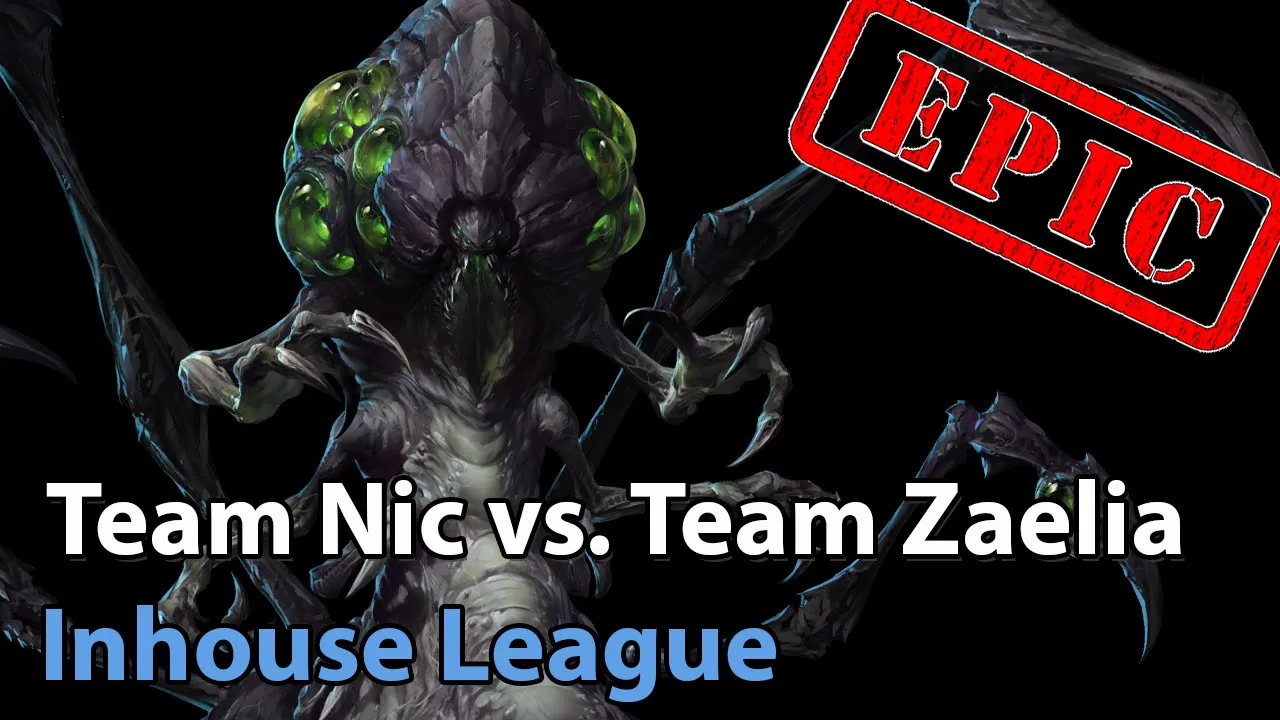 ► Team Zaelia vs. Team Nic - Inhouse League Groupstage - Heroes of the Storm Esports
