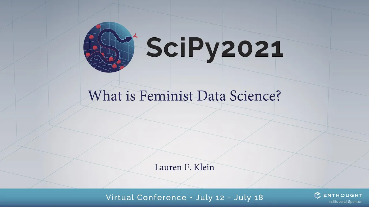 Image from What is Feminist Data Science