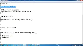 Use of This Keyword in Java This keyword In Hindi Java In - 77