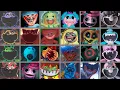 Poppy Playtime: Chapter 1 to 4 - All Jumpscares \u0026 Deaths