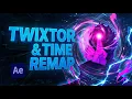Twixtor Time Remap That ACTUALLY Work AE Tutorial