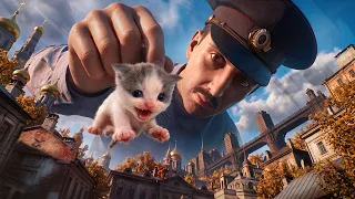 😨МЕНЯ АРЕСТОВАЛ МИЛИЦИОНЕР РОСТОМ С НЕБОСКРЁБ