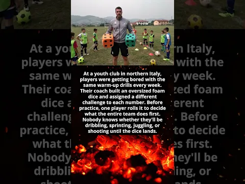 This Soccer Team Trains with a Giant Dice ⚽🎲