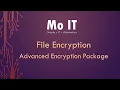 Advanced Encryption Package - File Encryption