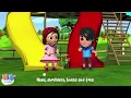 Five Little Monkeys 🙈 5 Monkeys Jumping On The Bed + more nursery rhymes | HeyKids