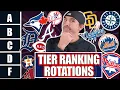 My Tier Ranking Of MLB Rotations Heading Into The 2026 Season