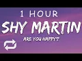 Download Lagu [1 HOUR 🕐 ] SHY Martin - Are you happy (Lyrics)