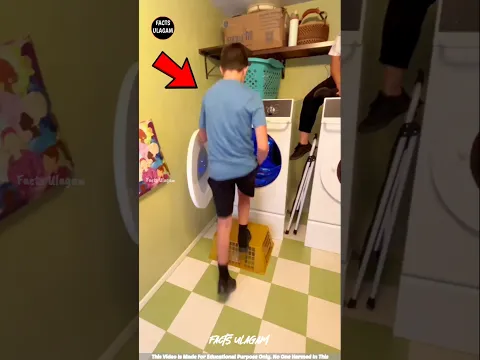 Why this boy go inside washing machine? | #factsintamil #factsulagam #short