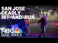 Deadly hit-and-run crash disrupts VTA service in San Jose
