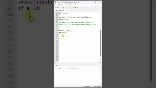 - Conditional Expression if-elif-else in python Part-2 Python Tutorial Praveen Kumar