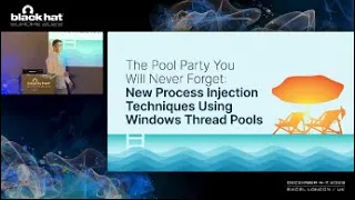 The Pool Party You Will Never Forget New Process Injection Techniques Using Windows Thread Pools