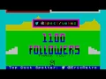 1100 Twitter Followers Sinclair BASIC