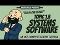 1 5 Systems Software full topic revision OCR J277 9-1 Computer Science