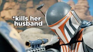 Cly kills her Mandalorian Husband Scene - Star Wars Zero Company