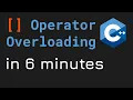 Subscript operator overloading in C programming Hindi