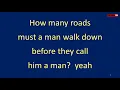 Stevie Wonder   Blowin in the Wind karaoke