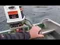 1975 Johnson 25hp Outboard Motor Lake Test