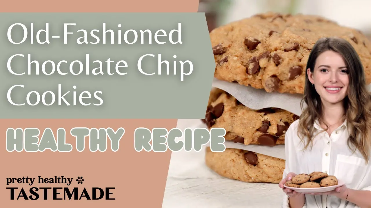 Easy and Healthier Old-Fashioned Chocolate Chip Cookies