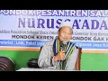 Download Lagu Live‼️CERAMAH AGAMA KH MA'RUF FATONI || PON-PES Salafiyah NURUSA'ADAH