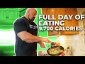 WORLD S STRONGEST MAN FULL DAY OF EATING 9 700 CALORIES