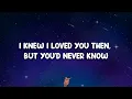 James Arthur - Say You Won't Let Go (Lyrics)