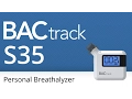 BACtrack 35 Personal Breathalyzer Product