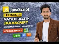 JavaScript Lecture 15 Math Object in JavaScript Math Methods Calculations