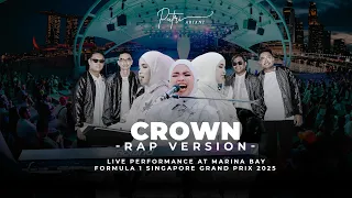 putri ariani crown f1 singapore live perform 