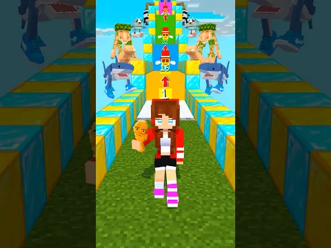 Help JJ Sister Speed walk Obby and the End is Crazy💀Jjの妹のスピードウォークオビーを助け、終わりは狂っています #italianbrainrot