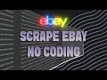 eBay Scraper Export Listings Feedback Sellers more