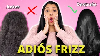 Cómo ELIMINAR el FRIZZ del cabello | RUTINA y PRODUCTOS que SÍ FUNCIONAN