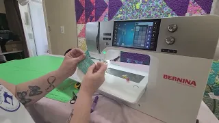 How to make an Uneven nine patch Quilt Block
