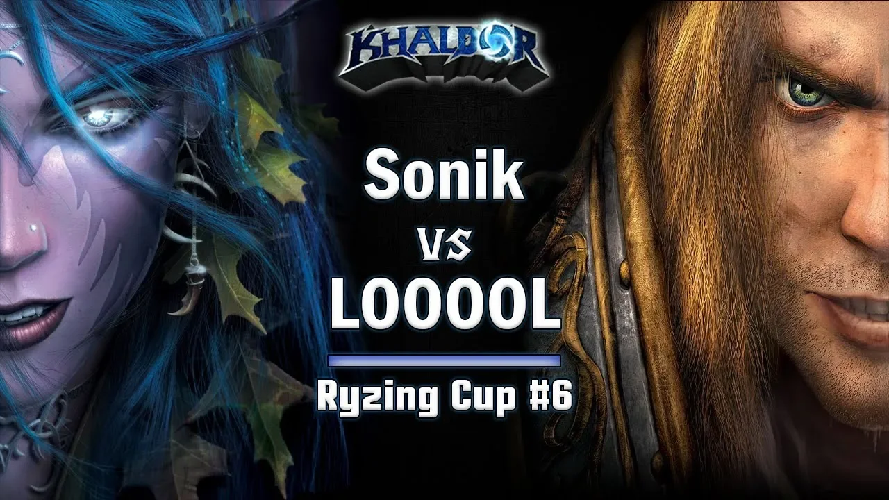 ► WarCraft 3 - Sonik (NE) vs. LOOOOOL (HU) - Ryzing Cup #6