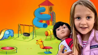PLAYING AT COOL PLAYGROUND π | Songs and Nursery Rhymes for Kids