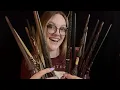 Download Lagu ASMR - Harry Potter Mystery Wand Collection - show and tell, tapping, scratching